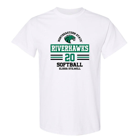 Northeastern State - NCAA Softball : Elisha Stilwell - Classic Fashion Shersey T-Shirt-0