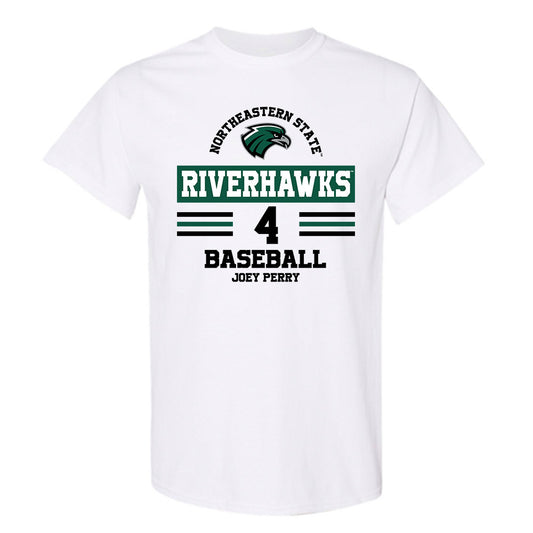 Northeastern State - NCAA Baseball : Joey Perry - Classic Fashion Shersey T-Shirt-0