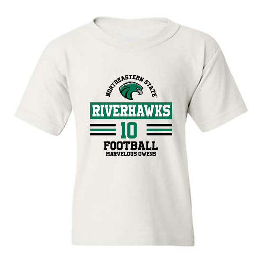 Northeastern State - NCAA Football : Marvelous Owens - Classic Fashion Shersey Youth T-Shirt-0