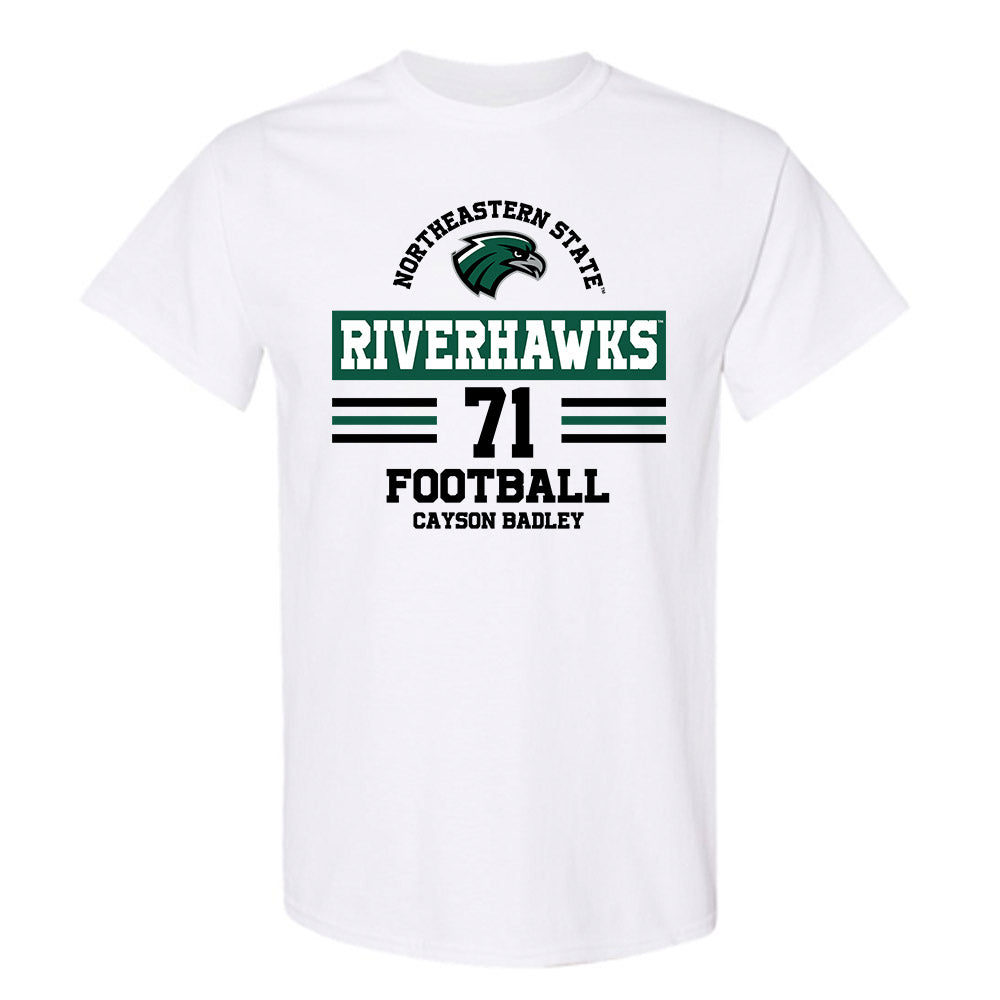 Northeastern State - NCAA Football : Cayson Badley - Classic Fashion Shersey T-Shirt-0