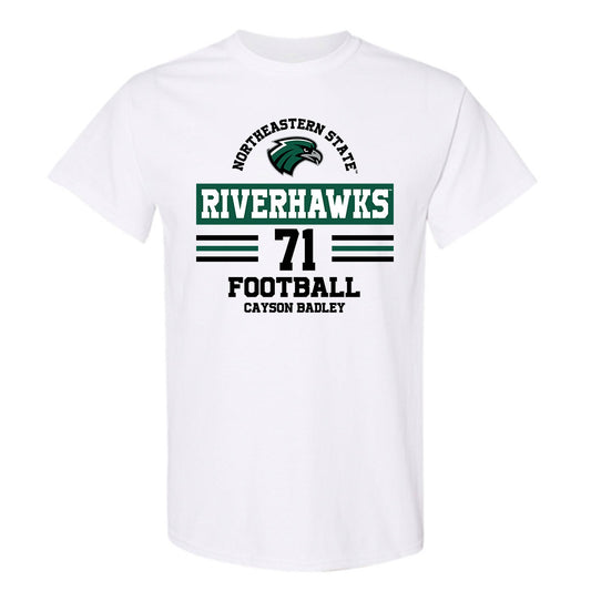 Northeastern State - NCAA Football : Cayson Badley - Classic Fashion Shersey T-Shirt-0