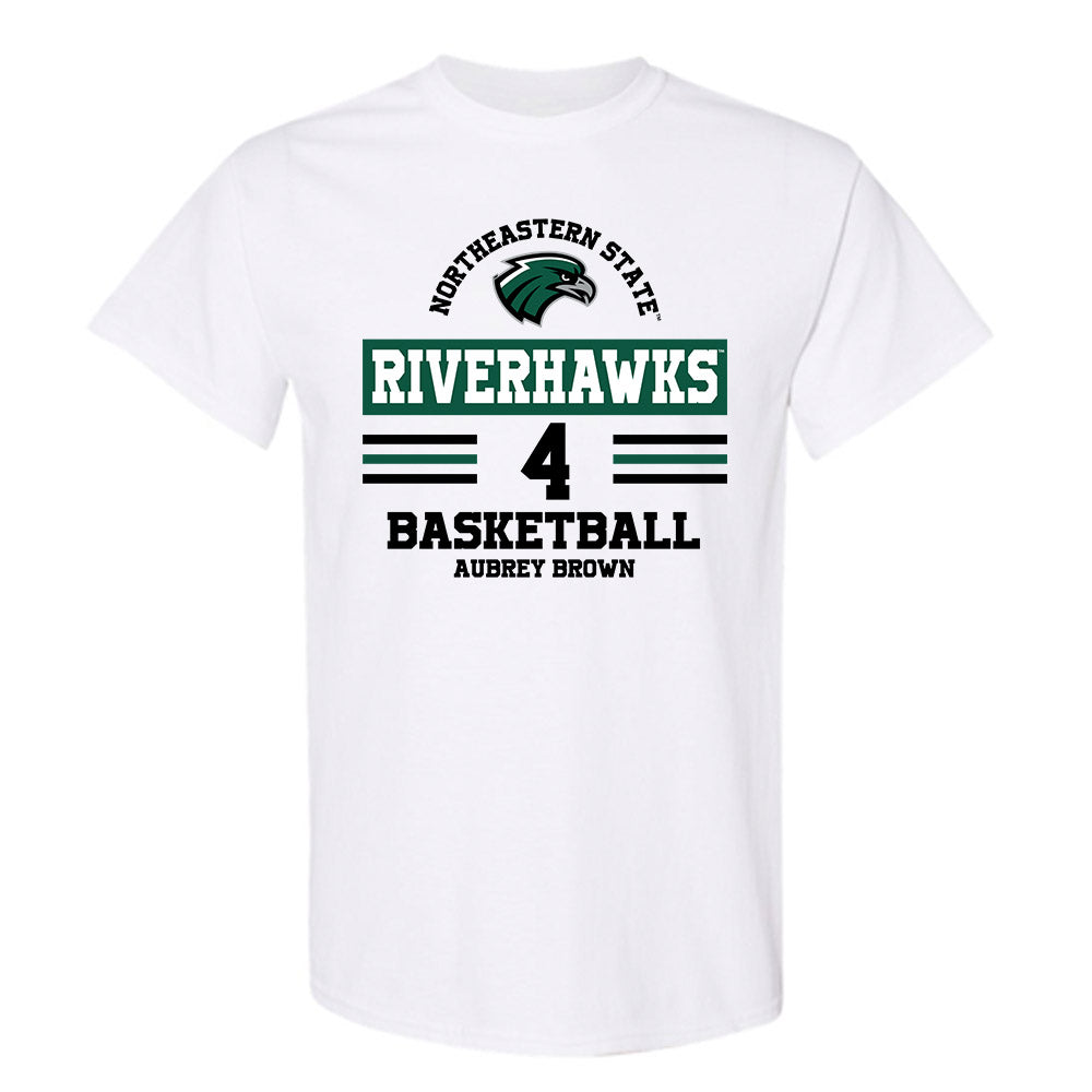 Northeastern State - NCAA Women's Basketball : Aubrey Brown - Classic Fashion Shersey T-Shirt-0