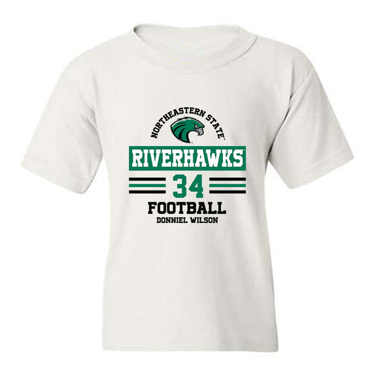 Northeastern State - NCAA Football : Donniel Wilson - Classic Fashion Shersey Youth T-Shirt-0