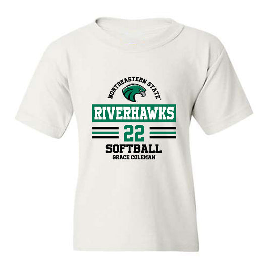 Northeastern State - NCAA Softball : Grace Coleman - Classic Fashion Shersey Youth T-Shirt-0