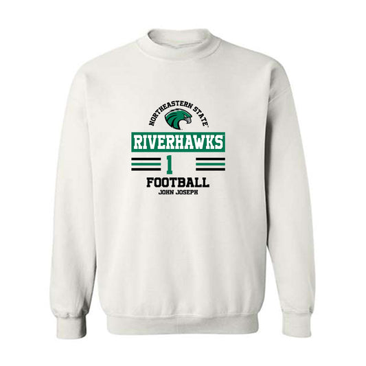 Northeastern State - NCAA Football : John Joseph - Classic Fashion Shersey Crewneck Sweatshirt-0