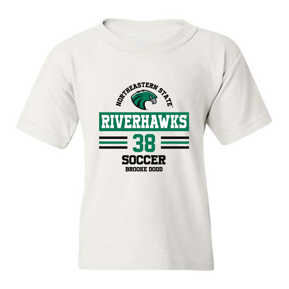Northeastern State - NCAA Women's Soccer : Brooke Dodd - Classic Fashion Shersey Youth T-Shirt-0
