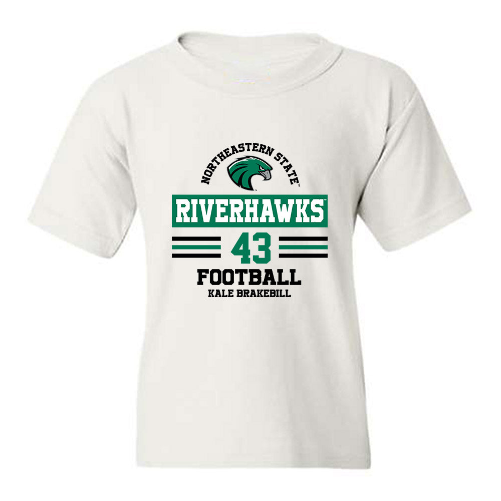 Northeastern State - NCAA Football : Kale Brakebill - Classic Fashion Shersey Youth T-Shirt-0