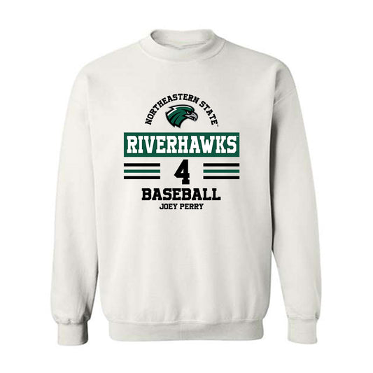 Northeastern State - NCAA Baseball : Joey Perry - Classic Fashion Shersey Crewneck Sweatshirt-0