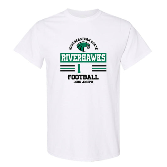 Northeastern State - NCAA Football : John Joseph - Classic Fashion Shersey T-Shirt-0