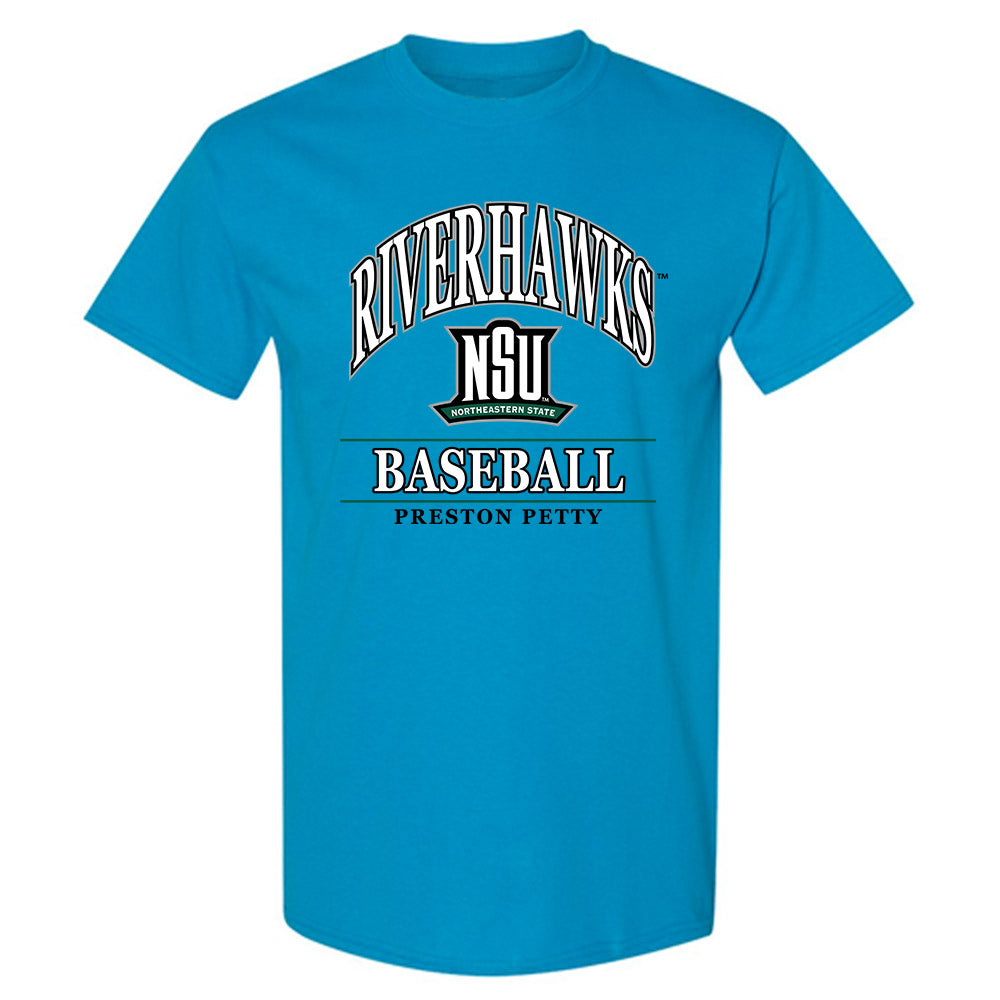 Northeastern State - NCAA Baseball : Preston Petty - Classic Fashion Shersey T-Shirt-0