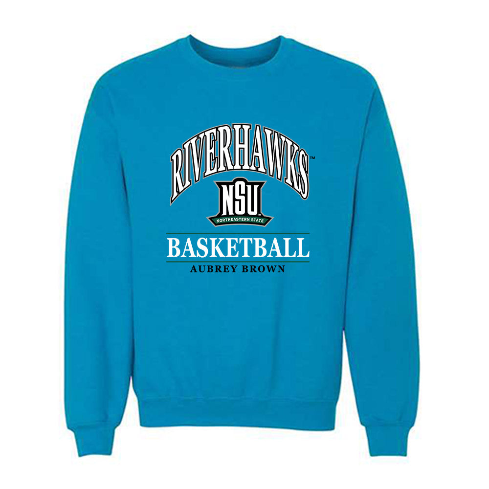 Northeastern State - NCAA Women's Basketball : Aubrey Brown - Classic Fashion Shersey Crewneck Sweatshirt-0