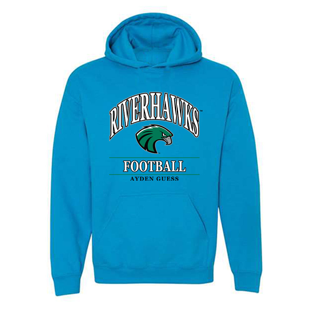 Northeastern State - NCAA Football : Ayden Guess - Classic Fashion Shersey Hooded Sweatshirt-0