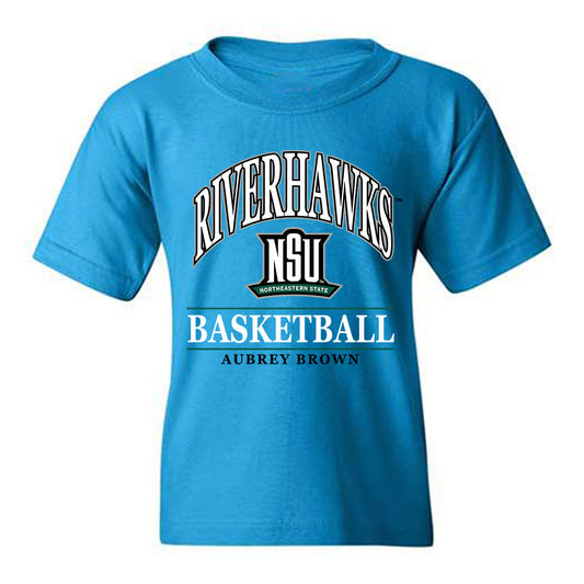 Northeastern State - NCAA Women's Basketball : Aubrey Brown - Classic Fashion Shersey Youth T-Shirt-0