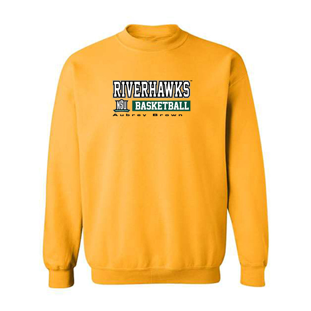 Northeastern State - NCAA Women's Basketball : Aubrey Brown - Classic Fashion Shersey Crewneck Sweatshirt-0