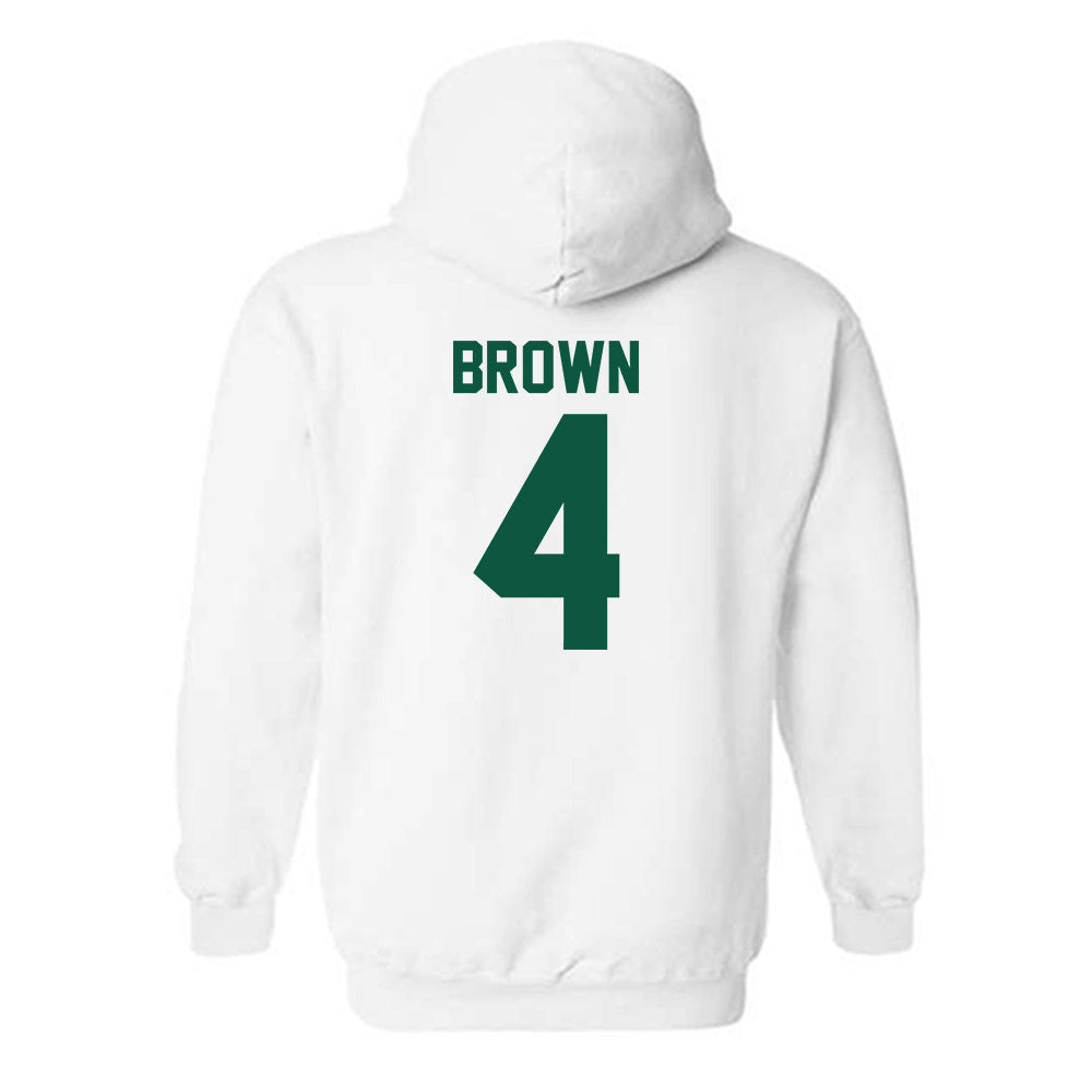 Northeastern State - NCAA Women's Basketball : Aubrey Brown - Classic Shersey Hooded Sweatshirt-1