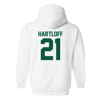Northeastern State - NCAA Men's Basketball : Caison Hartloff - Classic Shersey Hooded Sweatshirt-1