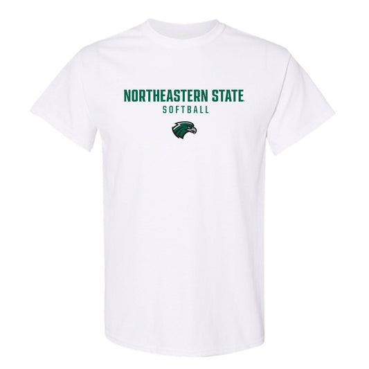 Northeastern State - NCAA Softball : Macie Sawney - Classic Shersey T-Shirt-0