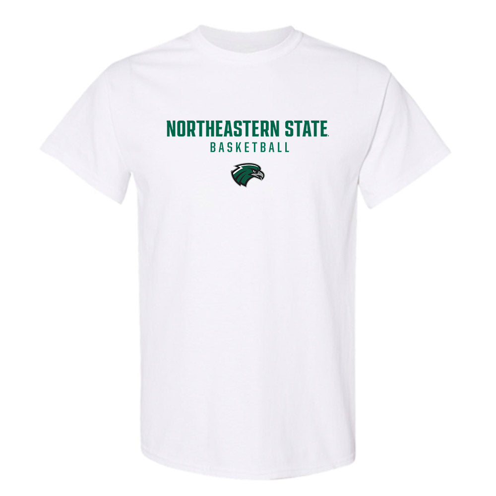 Northeastern State - NCAA Men's Basketball : Caison Hartloff - Classic Shersey T-Shirt-0