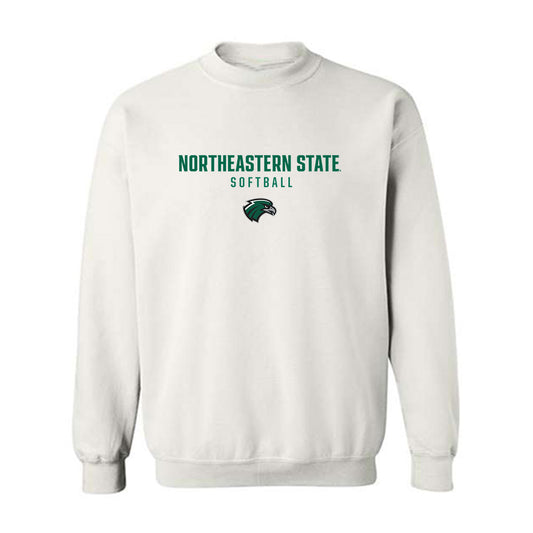 Northeastern State - NCAA Softball : Madelyn Speer - Classic Shersey Crewneck Sweatshirt-0