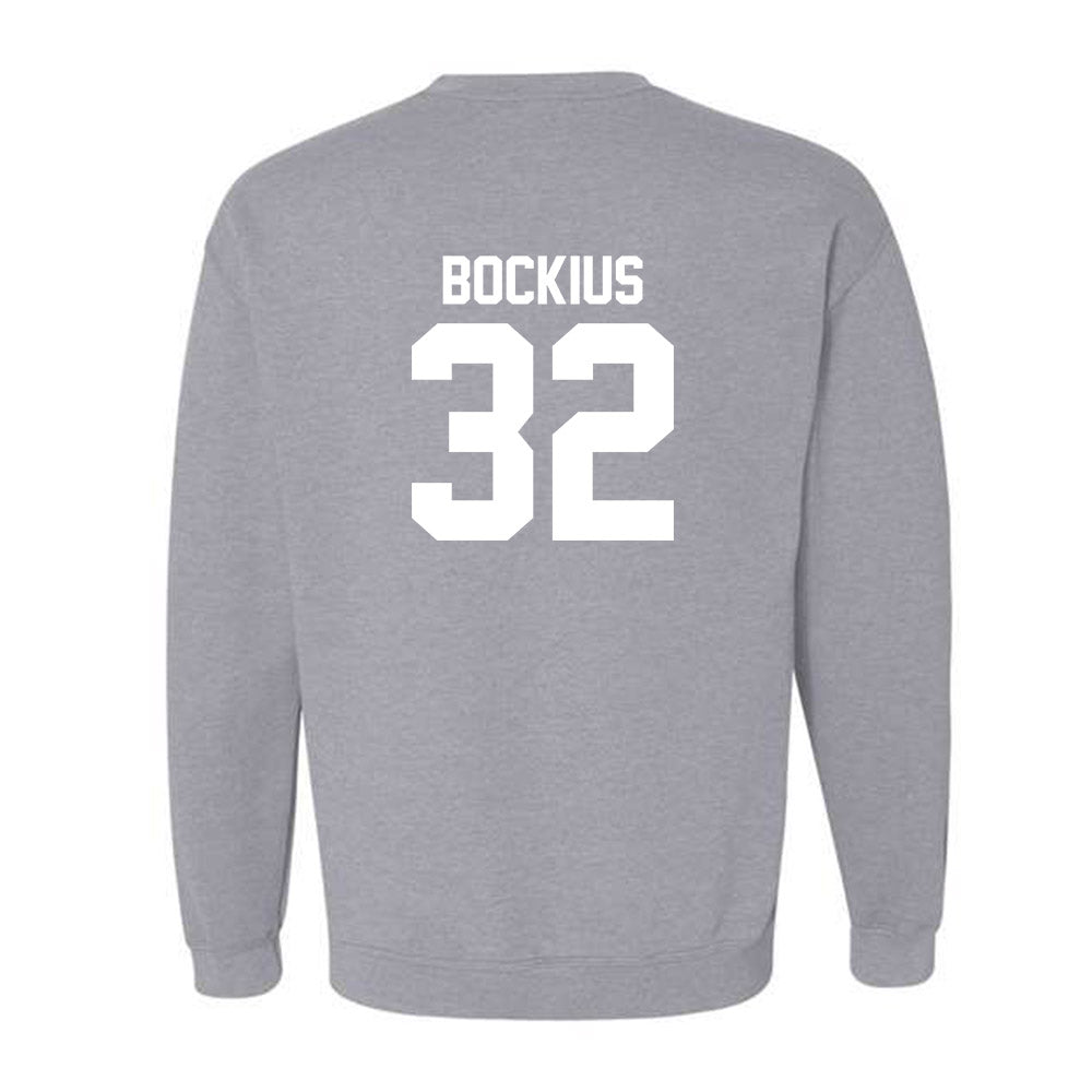 Northeastern State - NCAA Baseball : Brazen Bockius - Classic Shersey Crewneck Sweatshirt-1