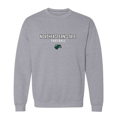 Northeastern State - NCAA Football : Cayson Badley - Classic Shersey Crewneck Sweatshirt-0