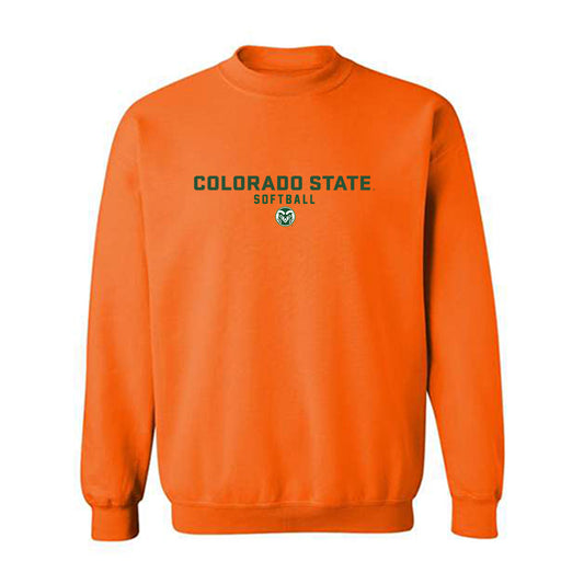 Colorado State - NCAA Softball : Rylee Gonzalez - Classic Shersey Crewneck Sweatshirt-0