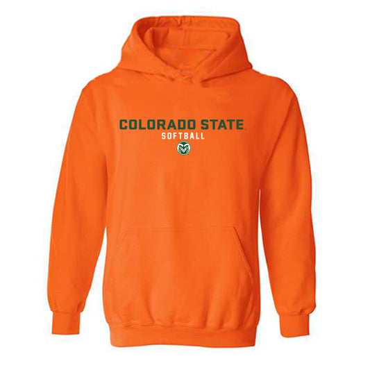 Colorado State - NCAA Softball : Rylee Gonzalez - Classic Shersey Hooded Sweatshirt-0