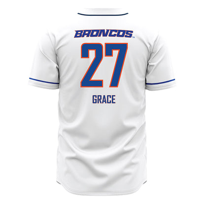 Boise State - NCAA Baseball : Kyli Grace - White Jersey-1