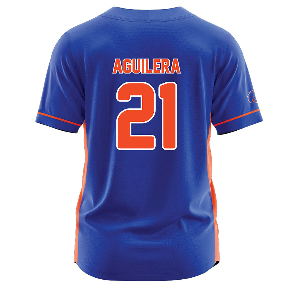 Boise State - NCAA Softball : Madyson Aguilera - Blue Jersey-1