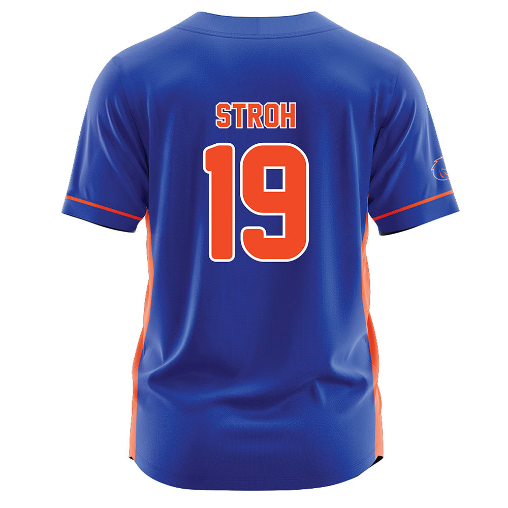 Boise State - NCAA Softball : Skylar Stroh - Blue Jersey-1