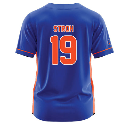 Boise State - NCAA Softball : Skylar Stroh - Blue Jersey-1