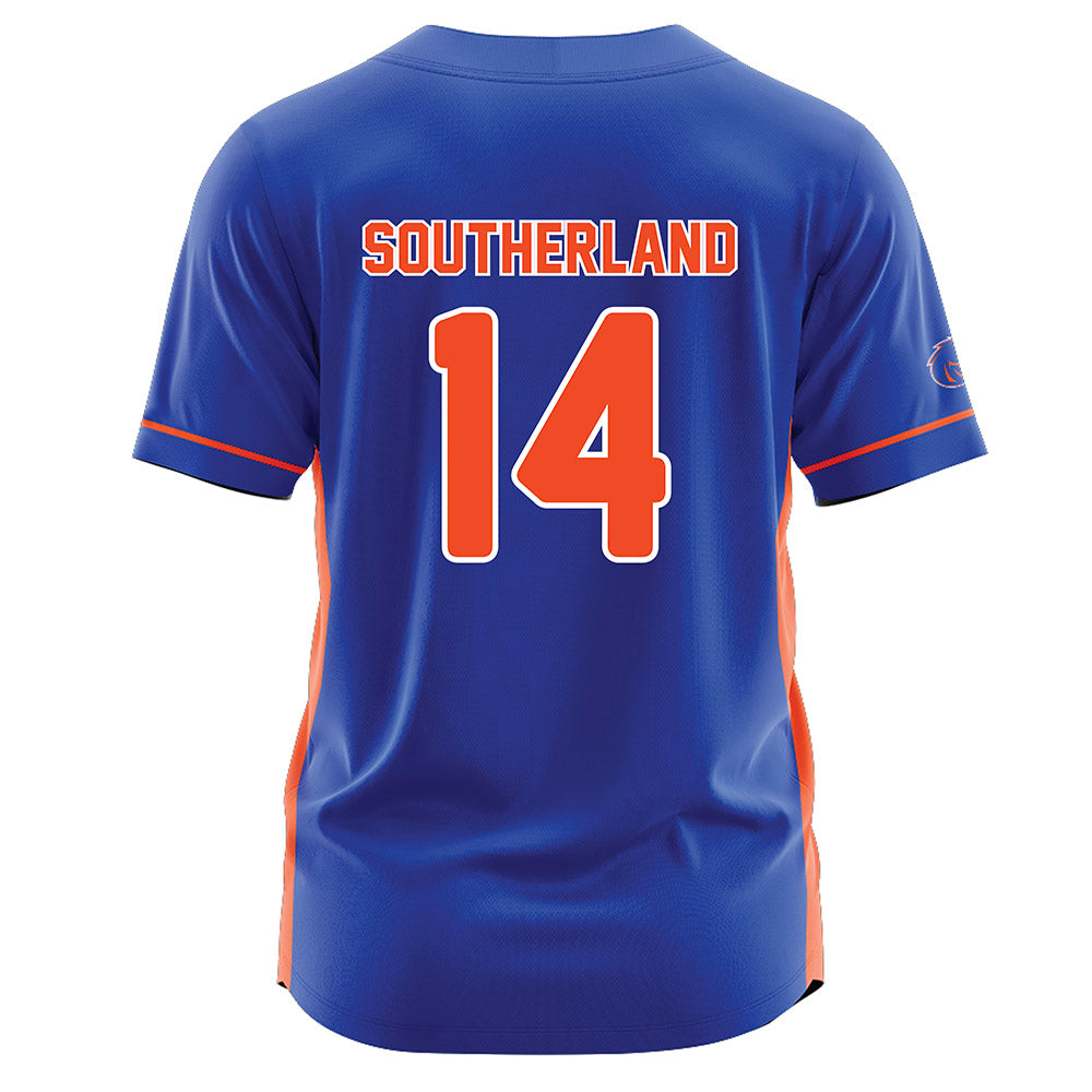 Boise State - NCAA Softball : Quinn Southerland - Blue Jersey-1