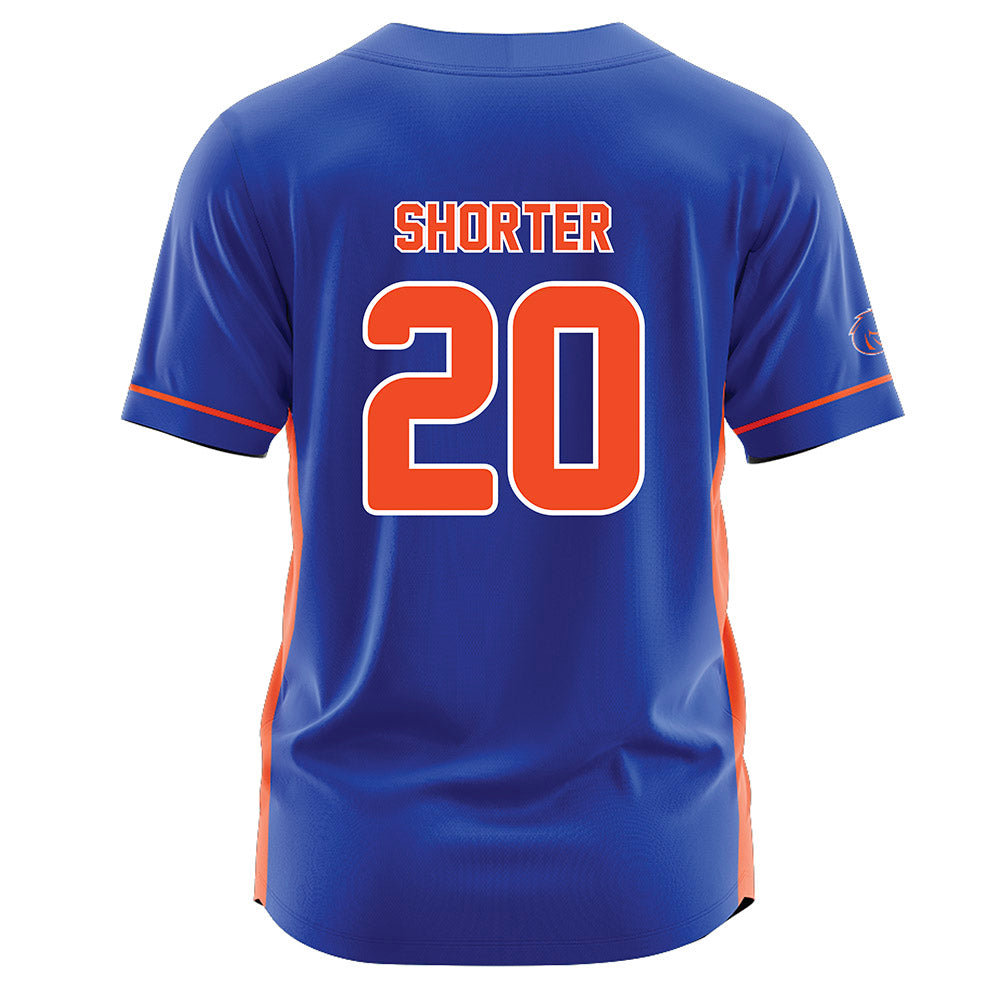 Boise State - NCAA Softball : Tamryn Shorter - Blue Jersey-1
