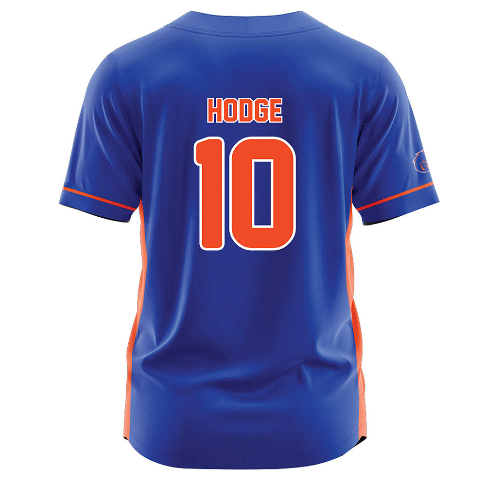 Boise State - NCAA Softball : Molly Hodge - Blue Jersey-1
