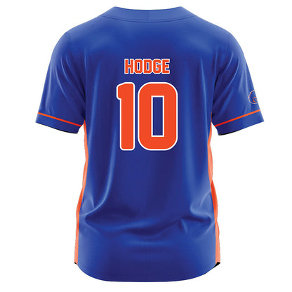 Boise State - NCAA Softball : Molly Hodge - Blue Jersey-1