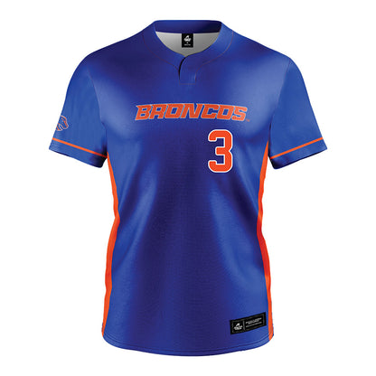 Boise State - NCAA Softball : Talia Jenkins - Blue Jersey-0