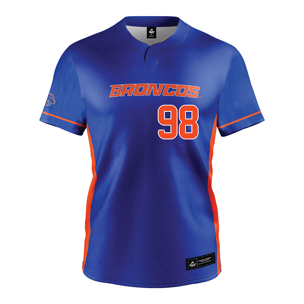 Boise State - NCAA Softball : Makenzie Butt - Blue Jersey-0