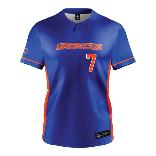 Boise State - NCAA Softball : Keely Gousha - Blue Jersey-0