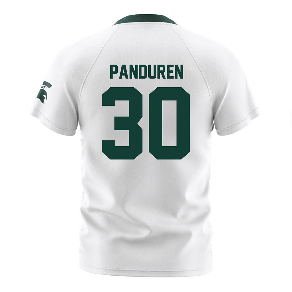 Michigan State - NCAA Women's Soccer : Ava Panduren - White Soccer Jersey