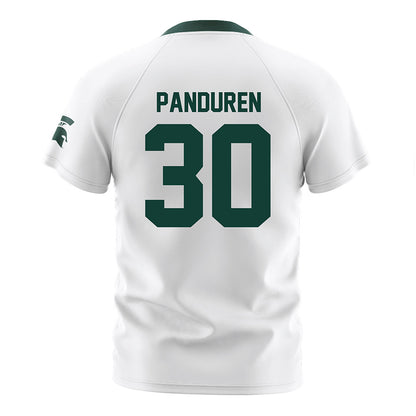 Michigan State - NCAA Women's Soccer : Ava Panduren - White Soccer Jersey