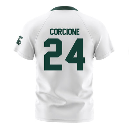 Michigan State - NCAA Women's Soccer : Cassidy Corcione - White Soccer Jersey