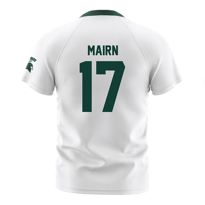 Michigan State - NCAA Women's Soccer : Allie Mairn - White Soccer Jersey-1