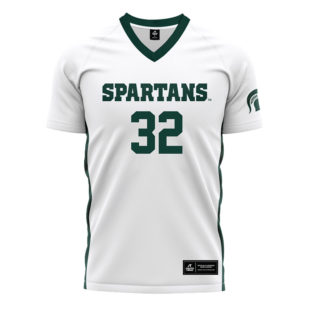 Michigan State - NCAA Women's Soccer : Maggie Illig - White Soccer Jersey