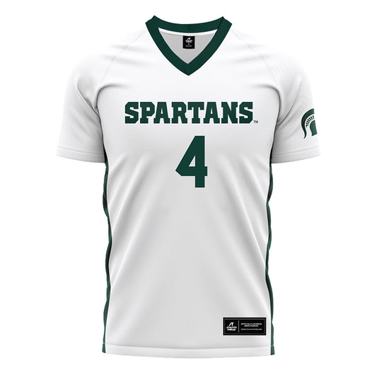 Michigan State - NCAA Women's Soccer : Sophia Piotrowski - White Soccer Jersey-0