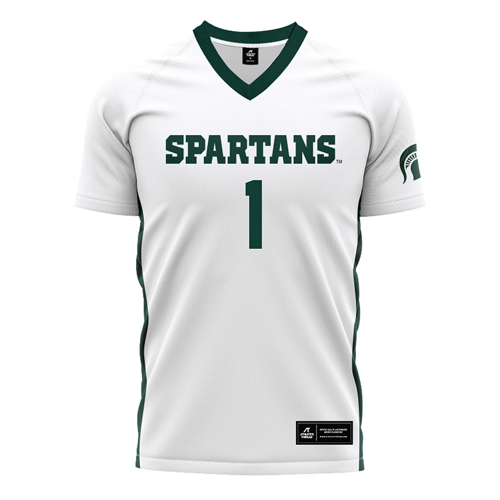 Michigan State - NCAA Women's Soccer : Kennedy Zorn - White Soccer Jersey-0