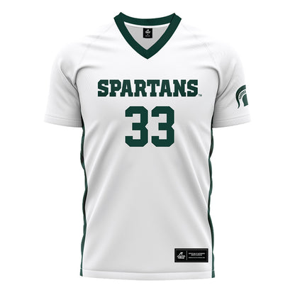 Michigan State - NCAA Women's Soccer : Lexi Grundler - White Soccer Jersey