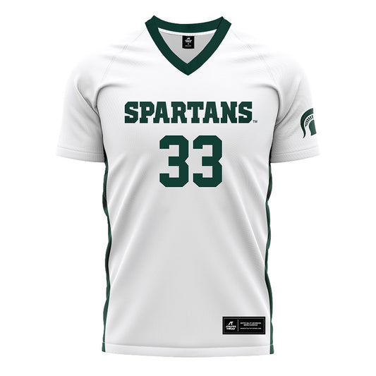Michigan State - NCAA Women's Soccer : Lexi Grundler - White Soccer Jersey