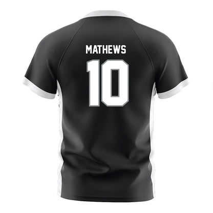 Michigan State - NCAA Women's Soccer : Emily Mathews - Black Soccer Jersey