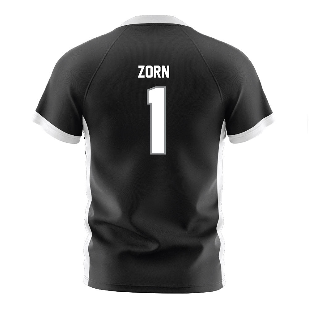 Michigan State - NCAA Women's Soccer : Kennedy Zorn - Black Soccer Jersey-1