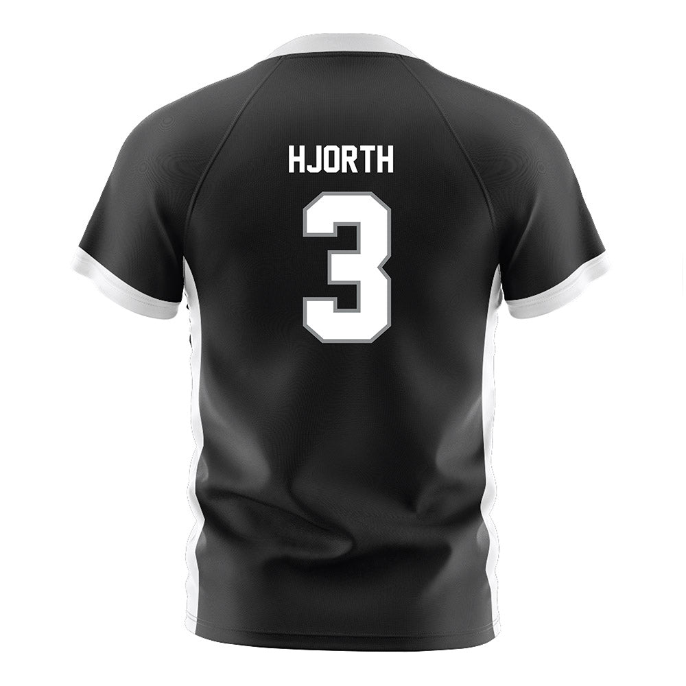 Michigan State - NCAA Women's Soccer : Taya Hjorth - Black Soccer Jersey